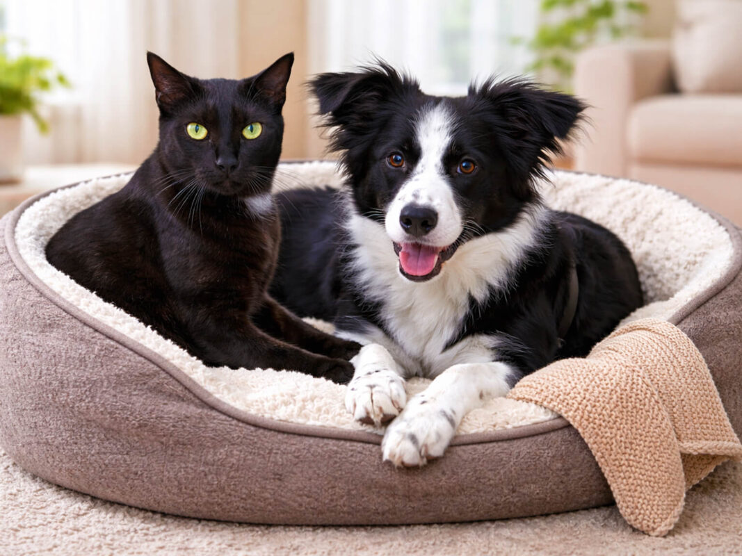 Border Collie Moriz und Puma
